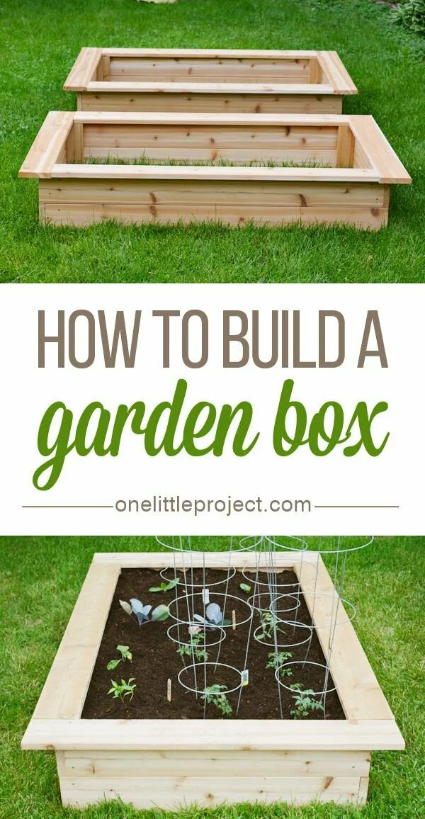 How to Make A Garden Box Raised Bed Plans